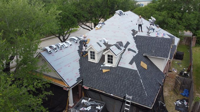 Certified roof install